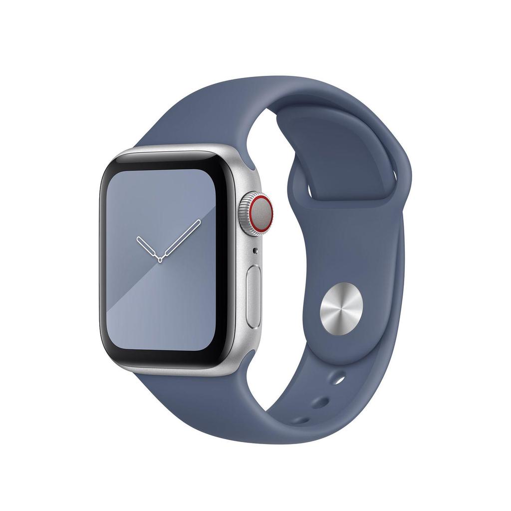 Apple Silicone Strap for Apple Watch Series 1-9/SE, Classic Sports Band