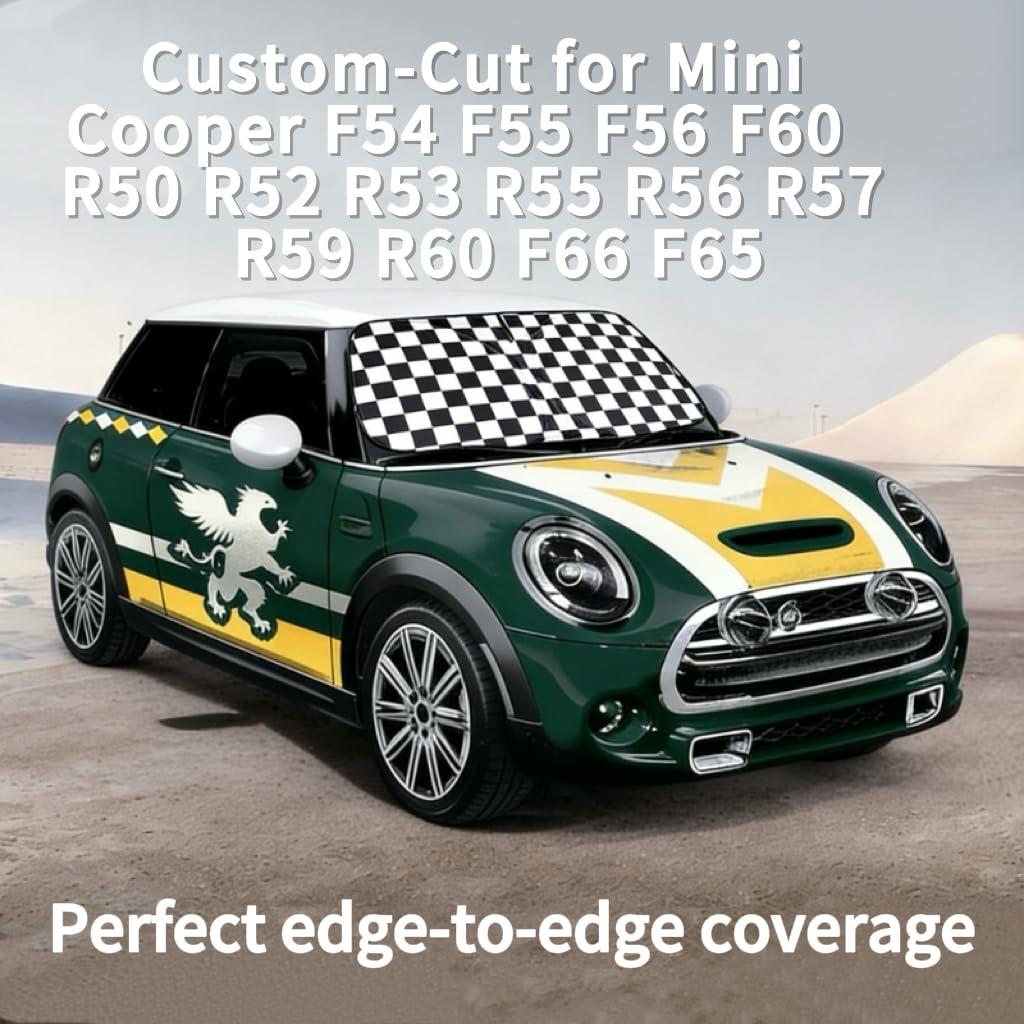 Car Sun Protector Windshield Shade For mini cooper R50 R52 R53 R55 R56 F54 F55 F56 F60 F66 F67 Front Window Sun Blocker Parking Heat Protection Cover