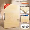 Ultra-thin 4K Basswood Art Drawing Board, Portable 8K Hollow Wooden Sketch Pad for Beginners