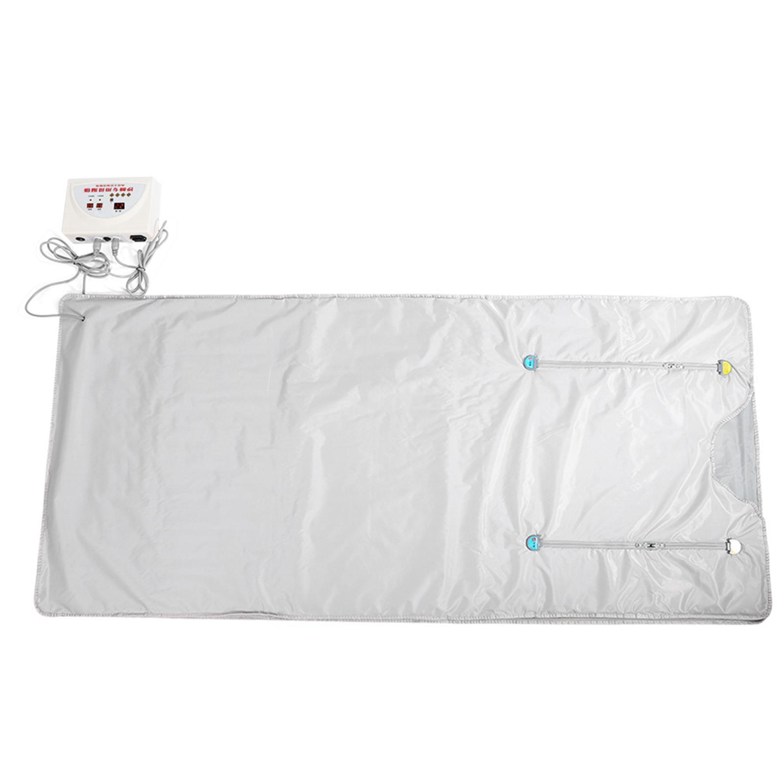 

Сауна с инфракрасным излучением, одеяло для детоксикации и похудения, серебристое UK Plug