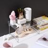 Simple Desktop Storage Rack Acrylic Bathroom Shelf Multi-Function Cup Holder  Condiment