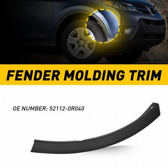 52113-0R040 Fit RAV4 13-15 Front Bumper Wheel Molding Fender Trim Right