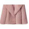 Lapel Fur Coat Women Soft Fluffy Faux Fur Jacket Warm Winter Short Tops Design Outerwear Trendy Fur Jackets