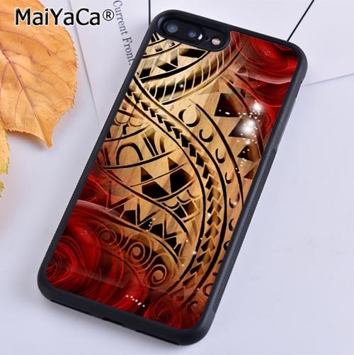 Polynesian Maori tribal samoan pattern tattoo Phone Case For iPhone 17 Air 16 15 14 11 12 13 Pro MAX Plus coque Cover