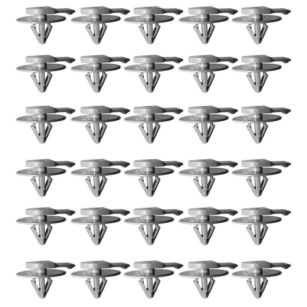 Molding Arch Trim Clips Trim Wheel 0713275782 30Pcs