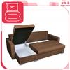 Varius Corner Sofa Bed with Sleeping Function Family Furniture Corner Brown Without