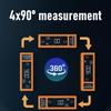 Magnetic Suction Display Angle Gauge Digital Display Tilt Angle Box  Measurement Electronic Tool