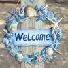 Funny Summer Welcome Wall Ornaments Wall Art Beach Shells Hanging Signs  Tropical