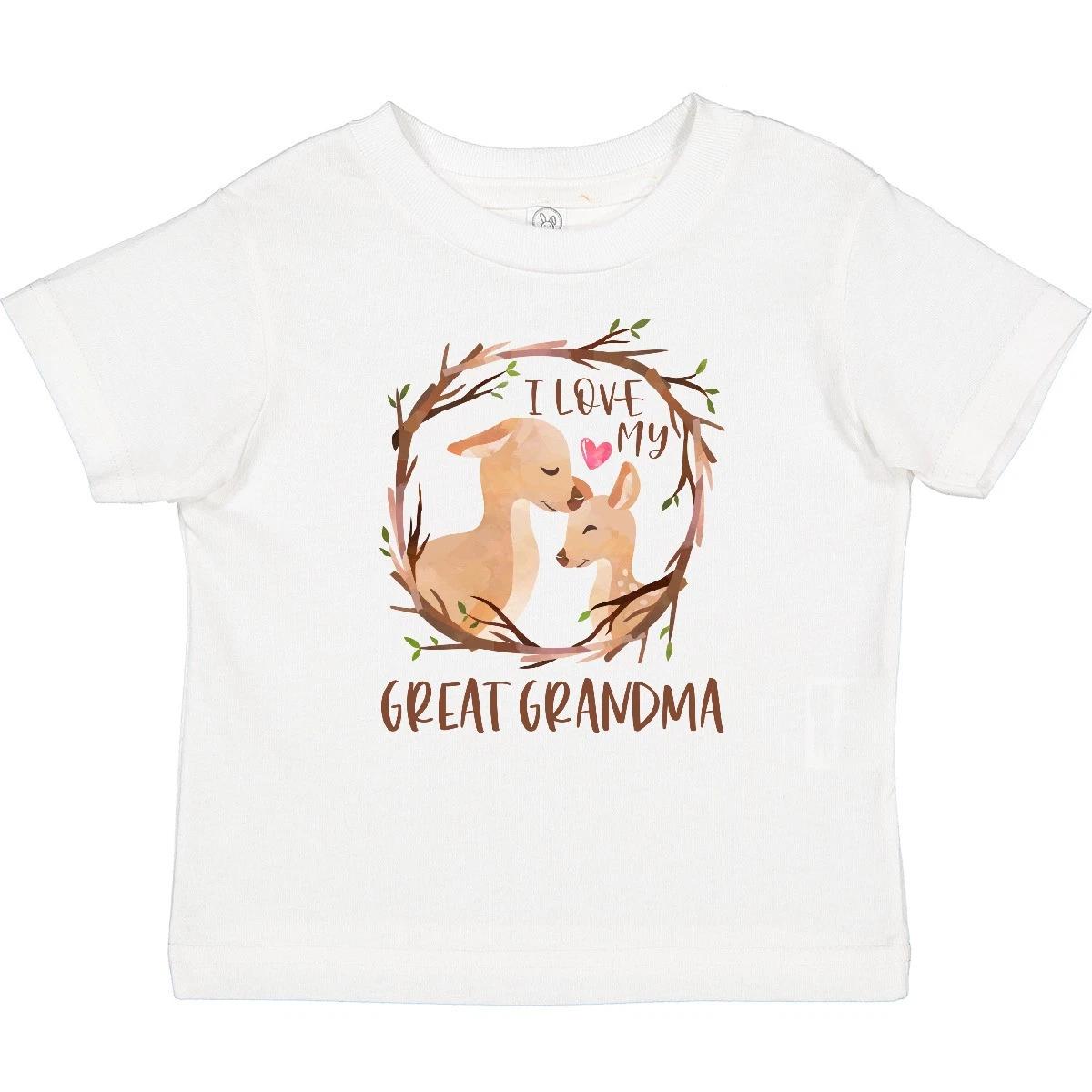 Inktastic I Love My Great Grandma Baby T-Shirt Grandmother Grandmama New Faun 160