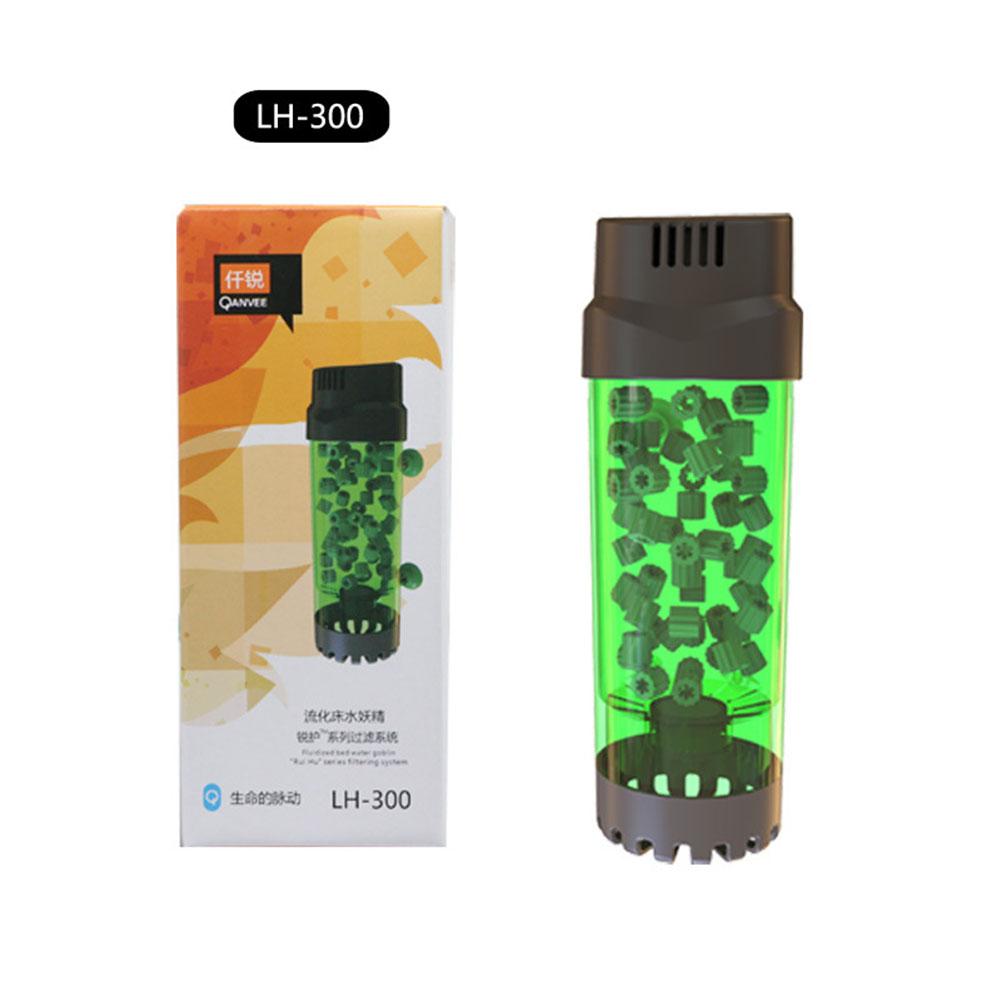 

Mini Filter Fluidized Moving Bed Filter Bio Sponge Filters With Strong Suction Cup Fish Tank Aquarium Accessories LH-300#1