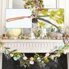 2026 Easter Rattan Egg Garland 120/180cm Spring Gift List Party Simulation Creative Decoration Supplies for Easter Celebration