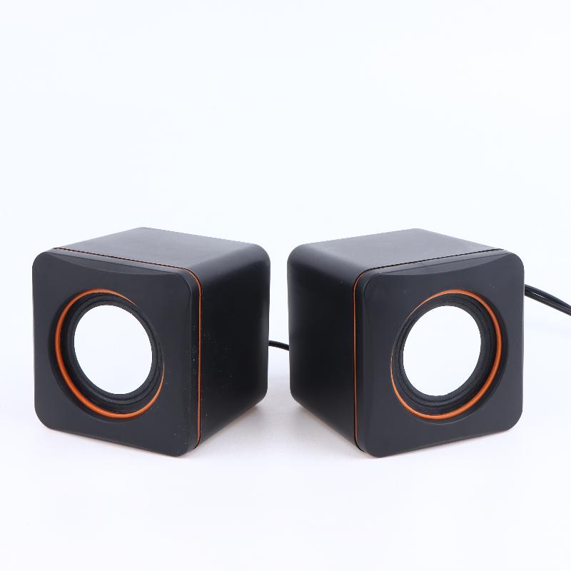 Computer Speakers Stereo Microphone Audio Pc Speaker Usb Wired With Led Light For Desktop Computers Pc Laptops