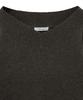 NOIRER FOR WOMAN Two-Way Off-Shoulder V-Neck Knit (Brown)