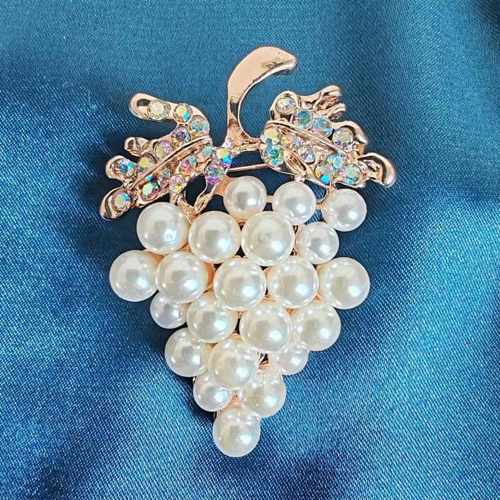 Barokk Retro Brosje: Elegant high-end corsage og smykketilbehør