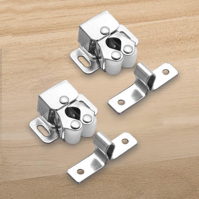 NAIERDI Bag Magnet Cabinet Catches Door Area Stop Closer Stoppers Damper Buffer For Wardrobe Hardware Furniture Fittings Accessories for Home