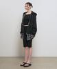 Generalidea Unisex Shirt Layered Zip-Up Hoodie [Black] / Gf1Ujp004