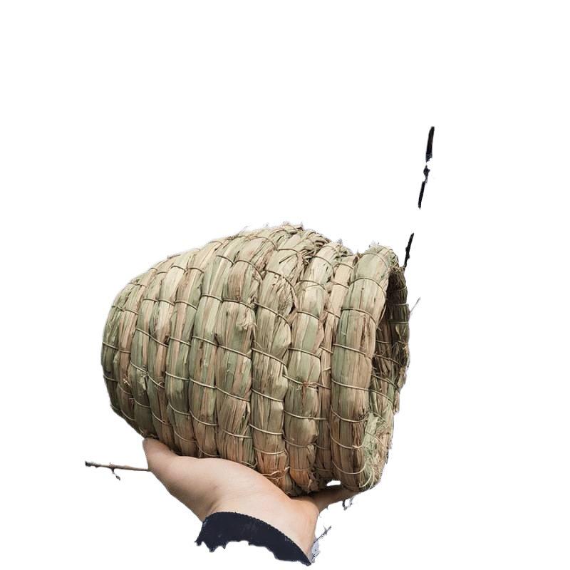 Straw-Woven Bird Nest: Parrot, Budgie, Cockatiel, Quail Sleep and Play Toy