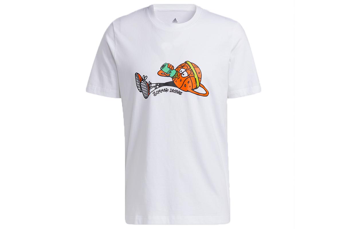 Adidas Set-in Sleeve T-Shirt Men s White HB5483 XXL