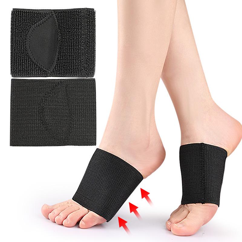 

Silicone Arch Support Elastic Band for Flat Feet Correction Black S (35-40)