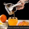 Hand Press Orange Juice Extractor Stainless Steel Portable Fruit Press Manual Juicer  Kitchen Tool