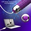 Female Masturbation Vibrator Massage Stick Skin-friendly Silicone Heating Function