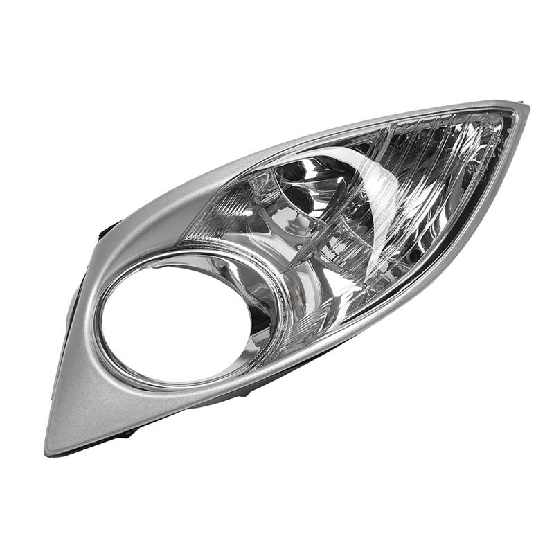 1 Pair Front Bumper Corner Light Cover Fog Light Cover Fog Lamp Hood For Mazda CX7 CX-7 2009-2011
