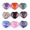 Cross Natural Stone Crystal Heart 15-70mm Healing White Crystal Ornament