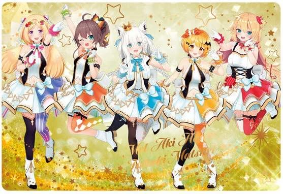 

Hololive wafer 2 1-го поколения [Тиснение фольгой] (групповая карта)