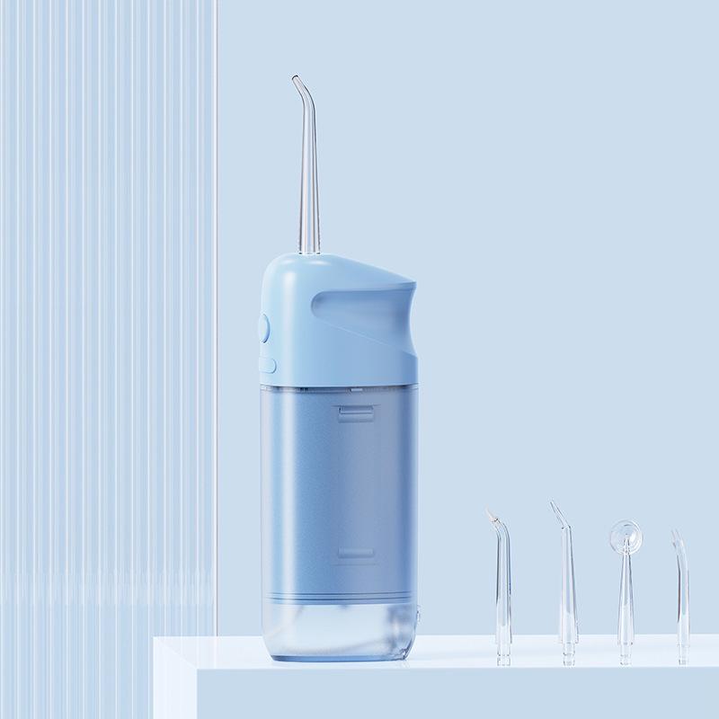 Portable Rechargeable Cordless Water Flosser - Waterproof Electric Oral Irrigator for Teeth Cleaning
