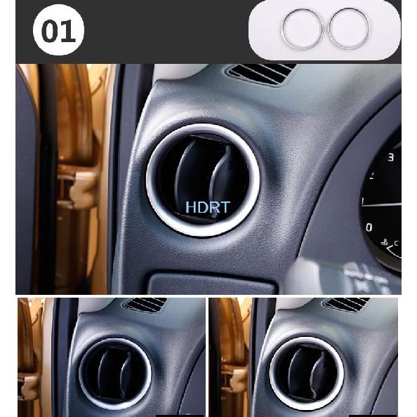 For Nissan Navara NP300 Terra 2018 Stickers ABS Chrome Car Styling Frame Decoration Cover Interior