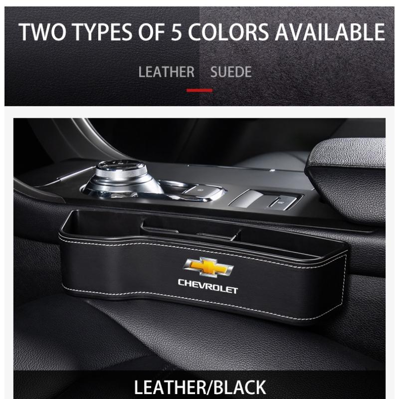 Car Seat Crevice Storage Box Seat Gap Slit Pocket Manager For Chevrolet Cruze Sail Onix Corsa Aveo Captiva Sonic Spark Tracker Trax Colorado Malibu