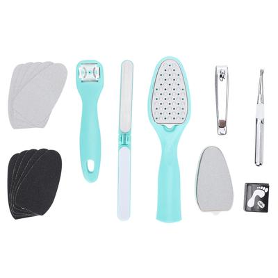 Set Lima Piede Rasoio Duroni Carta Vetrata Lima Unghie Rimozione Pelle Morta Set Strumenti Pedicure
