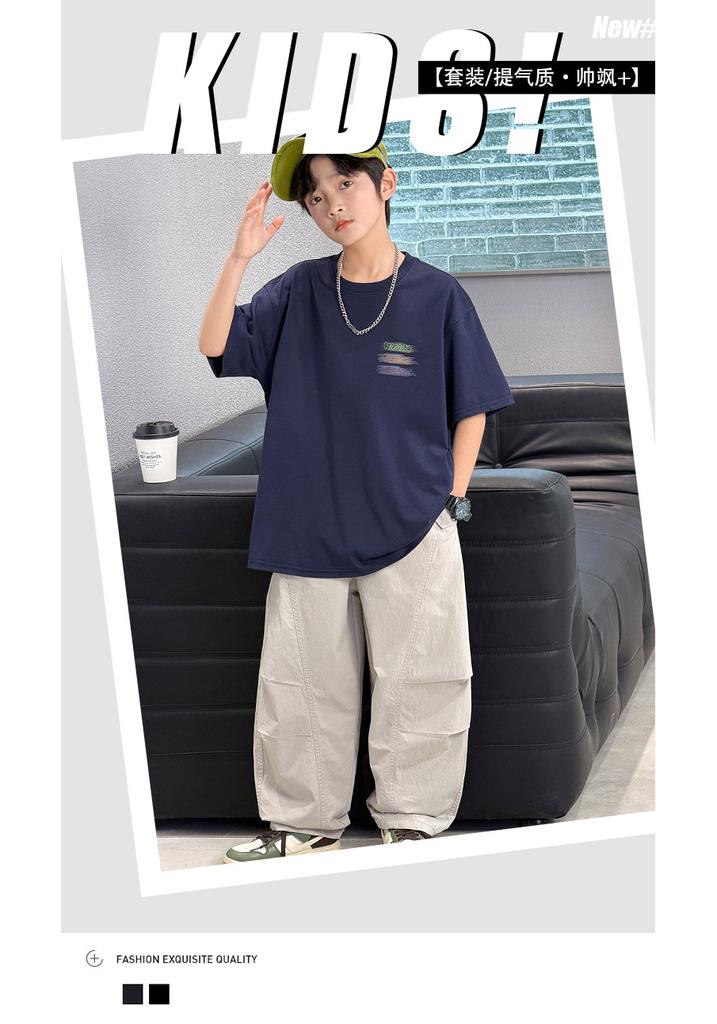Children's and Boys' Summer Clothing Set