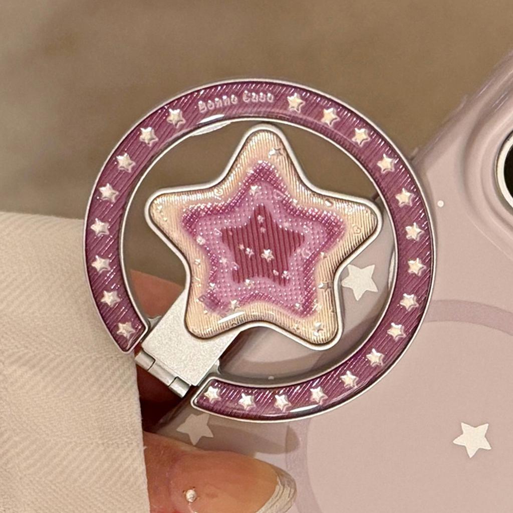 Retro purple star apple 17promax mobile phone case iphone16 for 13 soft sets 15 gilt magnetic suction bracket