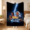 Back To the Future Movie Throw 240g Flannel Blanket, Suitable for Sofas, Beds, Offices,  Exquisite Gift Blankets
