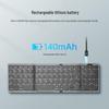 New Ultra-Thin Foldable Wireless Bluetooth Keyboard for Tablets, Mobile Phones, Notebooks, and Office Use
