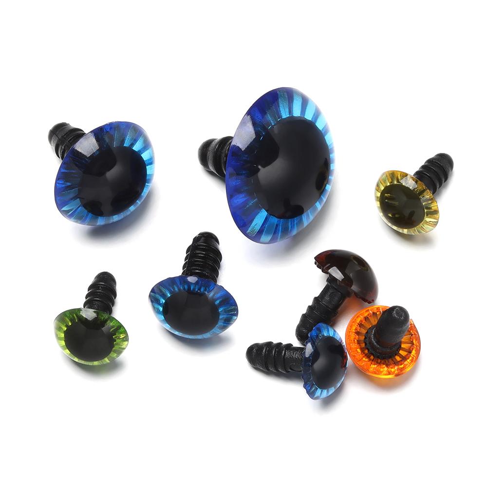 Pairs High Quality DIY For BJD Doll Doll Making Crafts Eyeball Safety Animal Toy Plastic Eyes