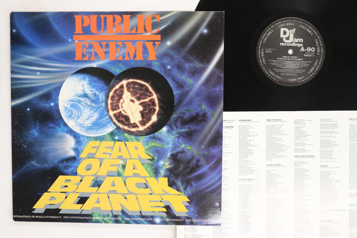 

LP Record PUBLIC ENEMY Fear Of A Black Planet 4662811 DEF JAM RECORDI Europe Rap HipHopRB Used