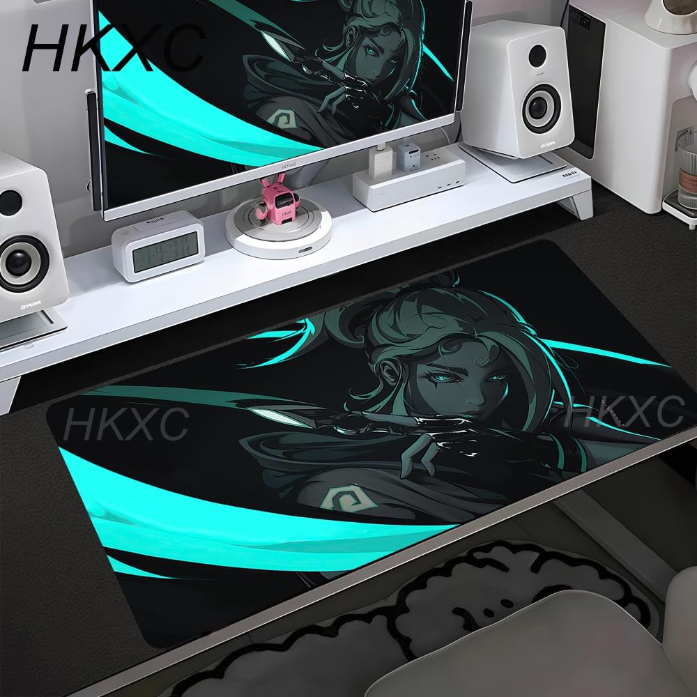 Valorant Large Mouse Pad Anime Cartoon Deskmat Gaming Mousepad Gamer Desk Protector Pc Accessories Keyboard Mat Cute Mause Pads