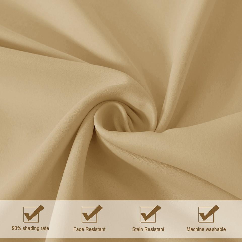 Indoor blackout curtains thermal insulated curtains for living room bedroom