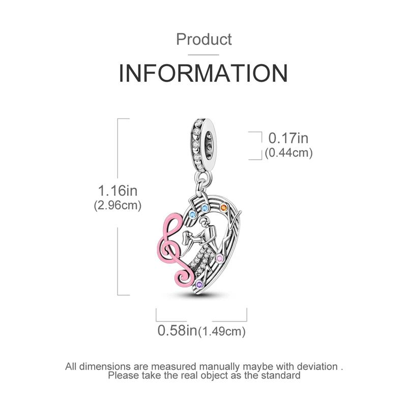 Authentic Charm Bead Charms Copper Romantic Dance Couple Pendants Compatible With Charm Bead Charms Plata Bracelets Ideal For Women Women Jewellery Ma
