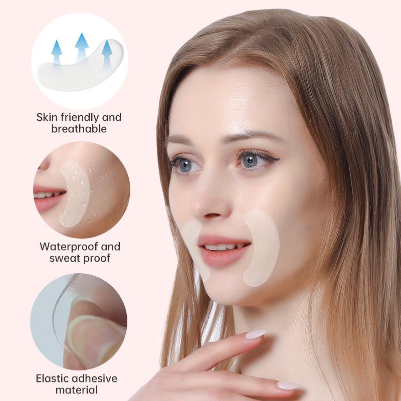 Cross-Border Nasolabial Fold Lifting Gel Patch: Firming, Skin-Friendly Anti-Wrinkle Facial Tape for Mouth Corners.
