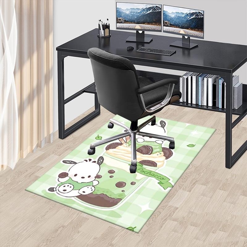 

Pochacco Anime Chair Mat - Cute Cartoon Design, Non-Slip Carpet for Office Chair, Home Decor, Living Room, Bedroom, Game Room & Dormitory.E059 60cm by 90cm