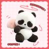 52TOYS Panda Roll Full of Love-serien - Plysjpanda [Panda Gungun] Utstoppet panda, Søtt dyr, Sydd innpakket, Myk, Realistisk, Avslappende, Bevegelig