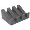 2PCS Silicone Soap Dish Built-in Drain Lip Self-Draining Soap Storage Holder Countertop Organizer Easy Cleaning Sink Tray
