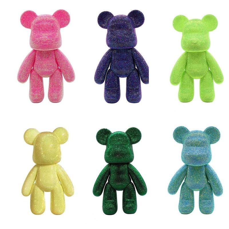 Creative 5D Diamond Art Painting Bear Kawaii Accessories Aesthetics Room Decoration Statue Desk Handmade Gift Home Decoration