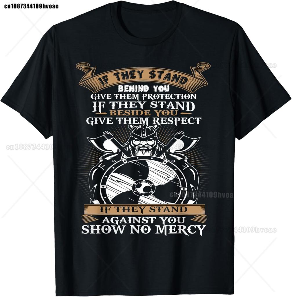 Viking Blood Runs Through My Veins Viking Ship TShirt Nordic Style Mens Oversized Short Sleeve Tops Tees Designer Clothing