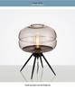Minimalist Nordic Glass Table Lamp for Bedroom or Living Room Decor