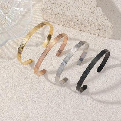 6mm Adjustable Double-Sided Engraved Titanium Steel Quran Bracelet