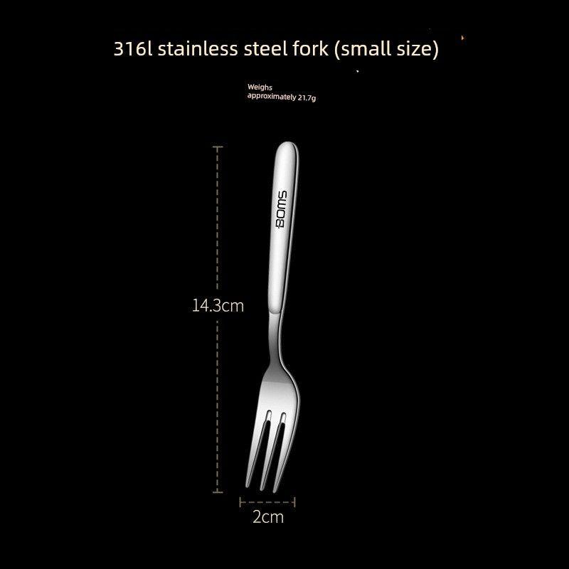 Japanese Imported Household 316L Stainless Steel Spoon, Food-Grade Long-Handled Round-Head Spoon, Soup Spoon, Soup and Stew Spoon, Eating Spoon